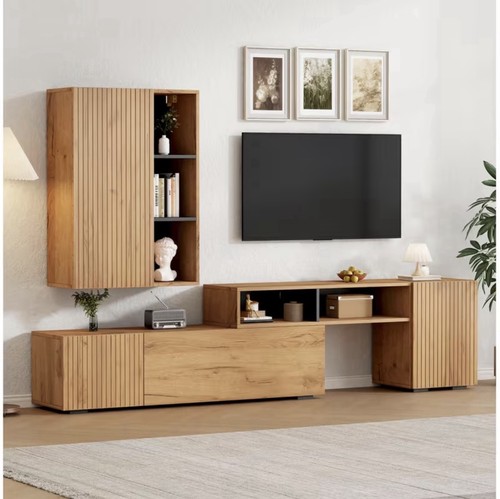 Modern wall unit set with - set,