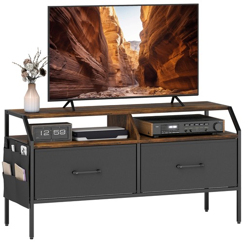 Homcom stand cabinet with - tv,