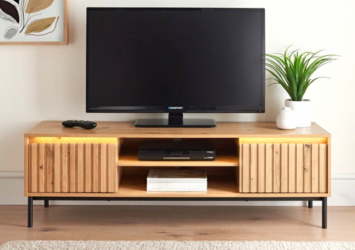 Led brown wood - &, metal