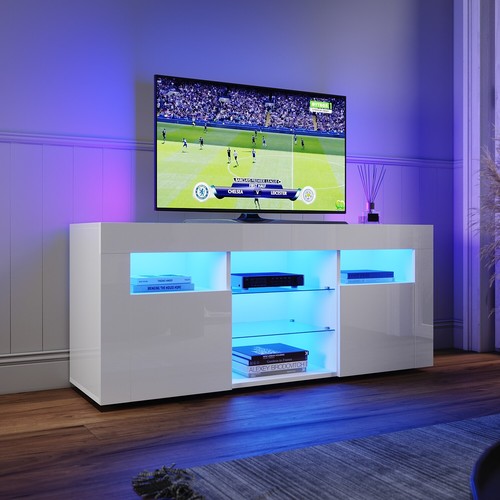 120cm white high gloss - 120cm,