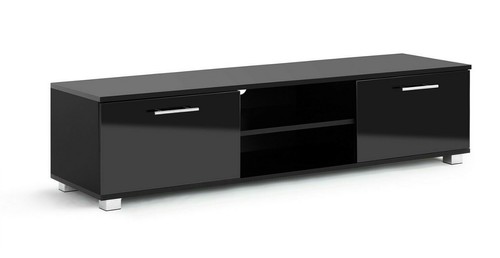 Black stand cabinet - tv,