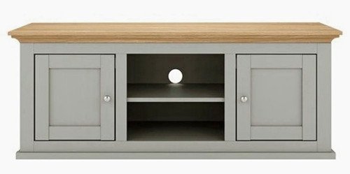 Grey freestanding stand - stand, oak