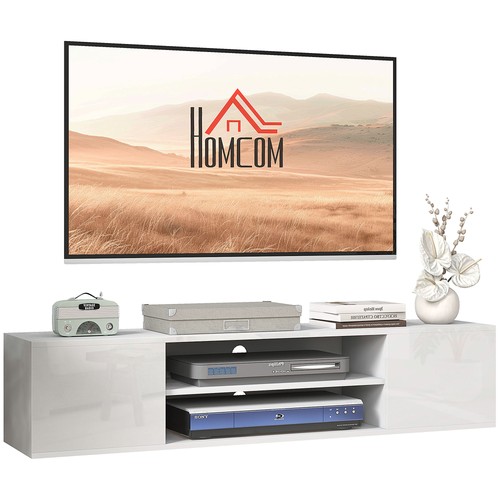 Homcom floating unit for - tv,