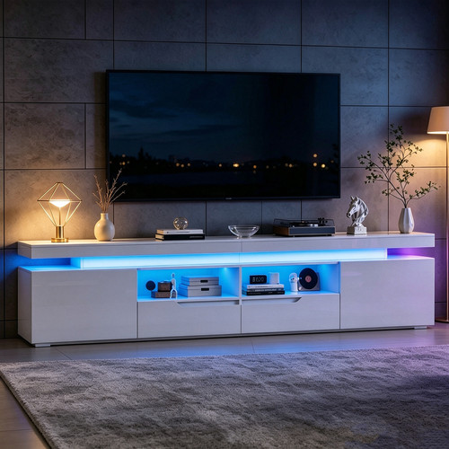 High gloss stand cabinet - tv,