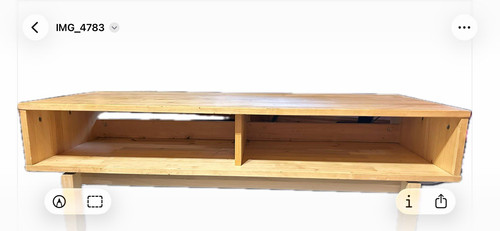 Wood stand media unit - media,