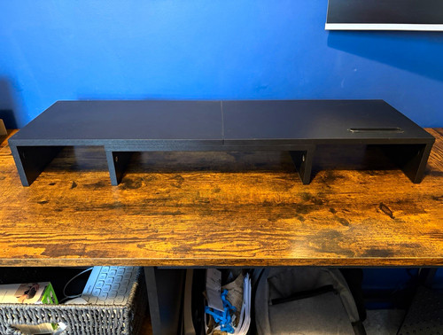 Black stand riser - stand,