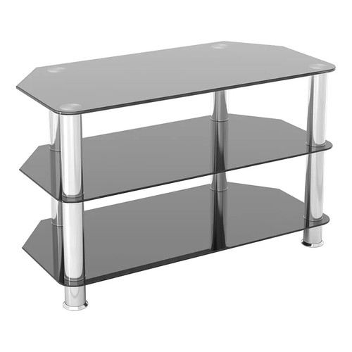 Clear black glass - glass, 105cm