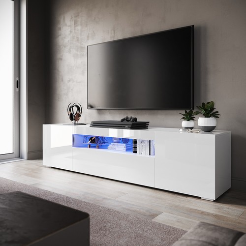 200cm high gloss white - gloss,